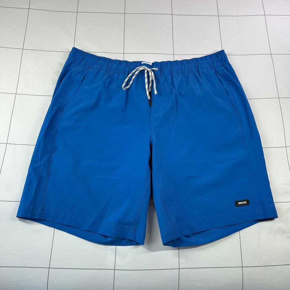Duluth Trading Co Shorts Mens XL Blue AKHG Lost Lake 10" Swim Lined Athletic